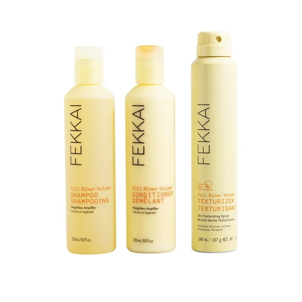 NEW Fekkai Full Blown Volume 3-Piece Haircare Bundle — $77 Retail Value